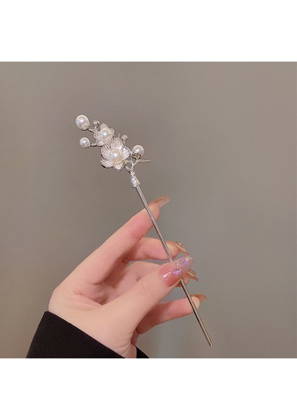 STYLE24 Vintage Çin Tarzı Tokalar Saç Tokası Kadın Metal Sır Saç Çatal Saç Çubuklarını Kadın Genç Kız Takısı Aksesuarları 2022 (Yurt Dışından)