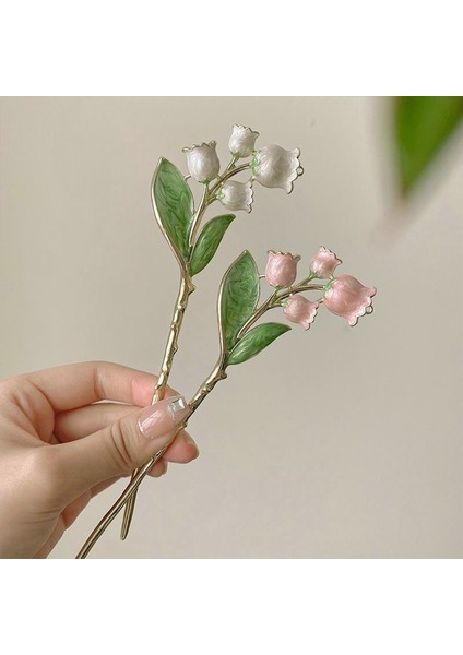 STYLE24 Vintage Çin Tarzı Tokalar Saç Tokası Kadın Metal Sır Saç Çatal Saç Çubuklarını Kadın Genç Kız Takısı Aksesuarları 2022 (Yurt Dışından) fırsatları