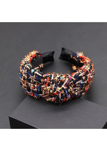 18 Renk Kumaş Rahat Kafa Bandı Yeni Kore Moda Vahşi Kız Saç Aksesuarları Renk Kumaş Kişilik Dans Partisi Kafa Bandı 715 (Yurt Dışından) indirimleri