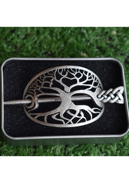 18 4.9*7 cm Wicca Viking Hayat Ağacı Tokalar Saç Klipleri Sopa Slayt Aksesuarları Onun Için Hediye (Yurt Dışından) fiyatları