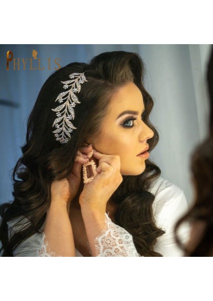 A53 Altın A25 Kristal Gelin Saç Takı Rhinestone Pageant Bantlar Gelin Saç Parçası Alaşım Yaprak Tarak Düğün Başlığı Kadınlar Için Tiaras (Yurt Dışından) fiyatları