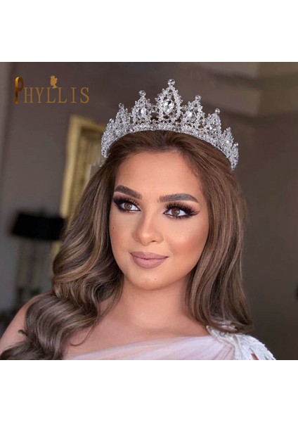 A158 Altın A125 Gelin Taçlar Prenses Kafa Bandı Kristal Gelin Tiaras Tasarımcı Düğün Saç Takı Kraliçe Diadem Başlıklar Kadın Şapkalar (Yurt Dışından) fiyatları