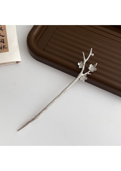 Erik Gümüş Yeni Çin Tarzı Saç Sopa Vintage Chopstick Tokalar Kadın Saç Tokası Pin Şapkalar Düğün Headdress Takı Aksesuarları (Yurt Dışından)