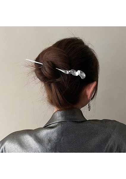 Erik Gümüş Yeni Çin Tarzı Saç Sopa Vintage Chopstick Tokalar Kadın Saç Tokası Pin Şapkalar Düğün Headdress Takı Aksesuarları (Yurt Dışından) fiyatları