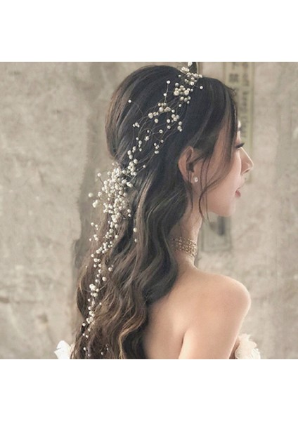 Stil 2 Yeni Zarif Batı Düğün Moda Headdress Gelin El Yapımı Düğün Taç Çiçek Inci Saç Aksesuarları Firkete Süsler (Yurt Dışından) indirimleri