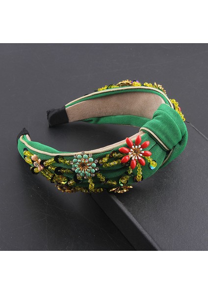 Stil 9 Bohem Moda Çiçekler Sarılmış Kişilik Dans Bandı Renkli Kristal Çiçek Geometrik Metal Çok Yönlü Kafa Bandı 865 (Yurt Dışından) fırsatları
