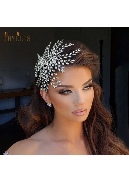 DZ012-GOLD A422 Rhinestone Düğün Saç Bandı Saç Aksesuarları Kristal Gelin Şapkalar Parti Gelin Tiaras Başlığı Gelin Takı Için (Yurt Dışından) fiyatları
