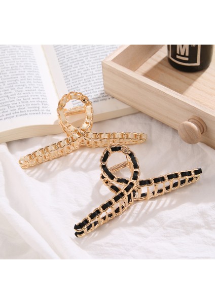 IPA0877-4 Iparam 2021 Yeni Ins Metal Hollowgeometric Saç Pençe Bayanlar Çapraz Yengeç Banyo Klipsi Kadınlar Için Moda Kız Şapkalar (Yurt Dışından) modelleri