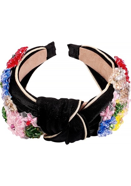 18 Simüle Inci Bumble Bee Bantlar Kadın Saç Aksesuarları Barok Vintage Kristal Hairband Kadın Çiçek Inciler Headdress (Yurt Dışından)