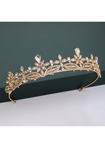 16 Altın Gümüş Renk Tiaras ve Taçlar Düğün Gelin Parti Için Kristal Inciler Diadems Rhinestone Kafa Süsler Moda Aksesuarları (Yurt Dışından) indirimleri