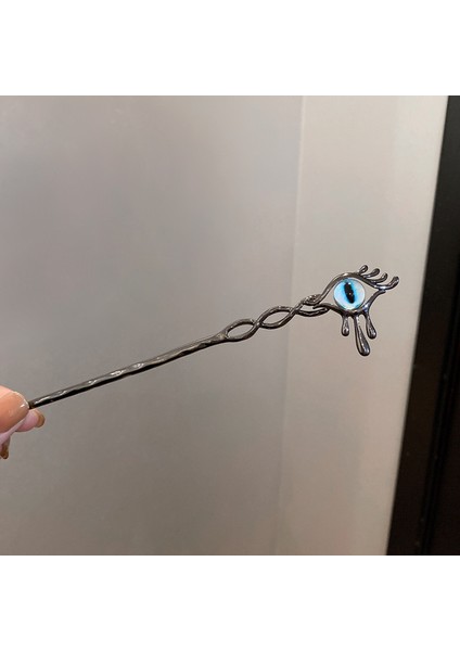 13 Siyah Çiçekler Saç Sopa Çin Tarzı Vintage Metal Tokalar Zarif Saç Tokası Kadın Kızlar Için Moda Şapkalar Aksesuarları (Yurt Dışından)