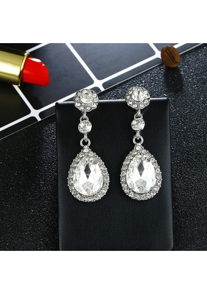 EK4145 Saf Beyaz Renk Papatya Kelebek Çiçek Dangle Küpe Kadınlar Için Orecchino Akrilik Su Damlası Kalp Romantik Düğün Takı (Yurt Dışından) modelleri