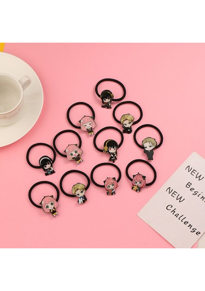 Sarı 1 Adet Anime Casus x Aile Elastik Saç Bantları Kızlar Için Sevimli Anya Yor Loid Akrilik Standı Saç Bağları Dekorasyon Gençler Için Lastik Bant (Yurt Dışından) fiyatları