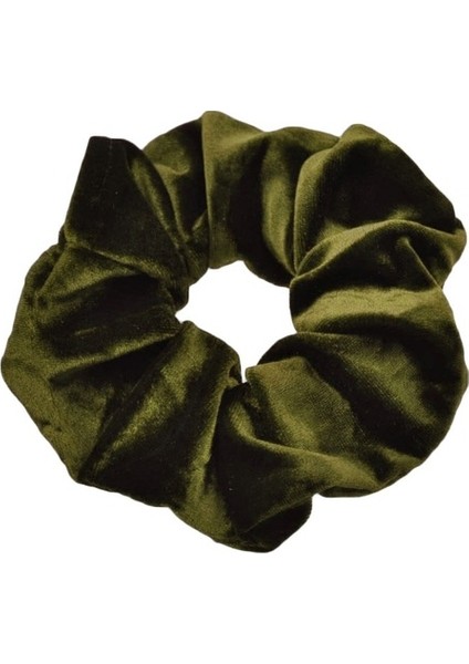 Koyu Yeşil Kadife Scrunchies Saç Kravat Aksesuarları Kızlar Için Elastik Saç Bantları Saç Aksesuarları (Yurt Dışından)