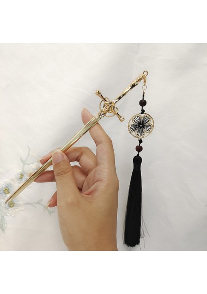 08 Vintage Kılıç Püskül Kolye Saç Sopa Kadınlar Için Çin Tokalar Disk Saç Çubukları Saç Çubuklarını Moda Saç Aksesuarları (Yurt Dışından) fırsatları