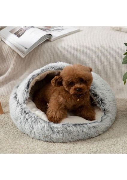 Modern Şak Ş Yuvarlak Pet Için Isınma Erteleme Uyku 60 cm Gri (Yurt Dışından) indirimleri