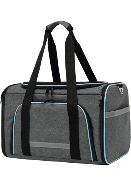 Genişletilebilir Taşıyıcı Taraflı Taşıma Çantası Gri (Yurt Dışından)