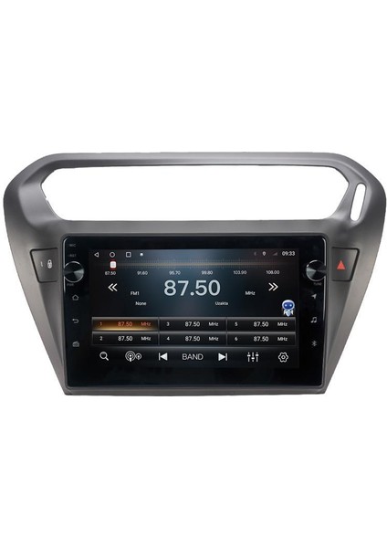 Citroen C Elysee Android Multimedya Carplay Oem 4gb RAM+64GB HDD Navigosyan Tuşlu Ekran
