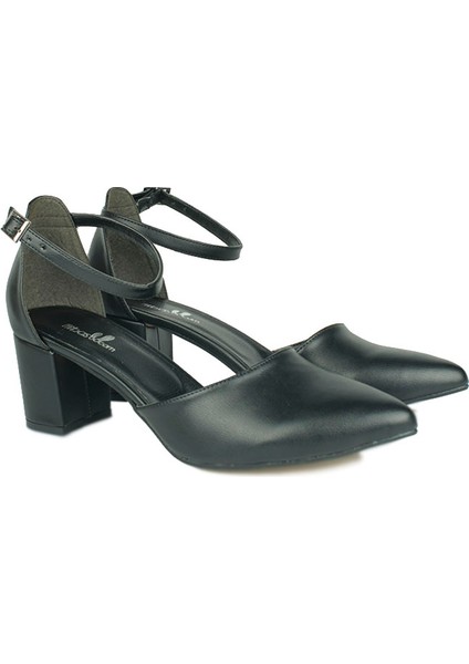 111135 014 Kadın Siyah Büyük & Küçük Numara Ayakkabı fiyatları