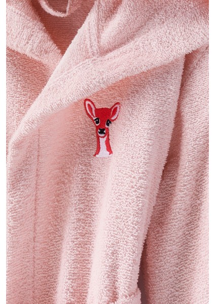 Ceylan Nakışlı Kapüşonlu Çocuk Bornoz fiyatları