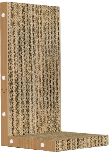 Kedi Scratcher Pet Kedi Oyuncak Aşınmaya Dayanıklı L Şekilli Kedi Tırmalama Tahtası Topsuz (Yurt Dışından)