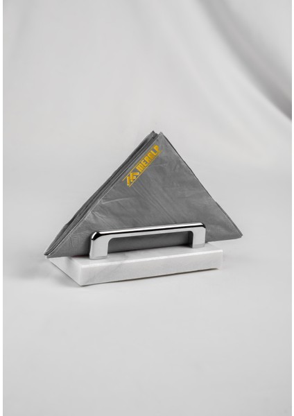 Peçetelik Gümüş Gerçek Mermer