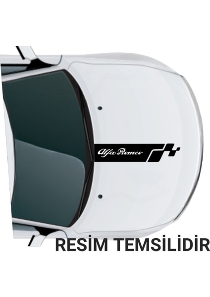 Tofaş Murat Ön Kaput Oto Sticker