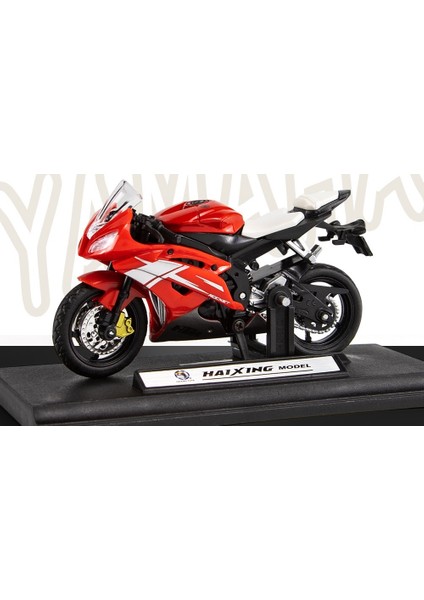 1:18 Yamaha R6 Alaşım Motosiklet Modeli (Yurt Dışından)