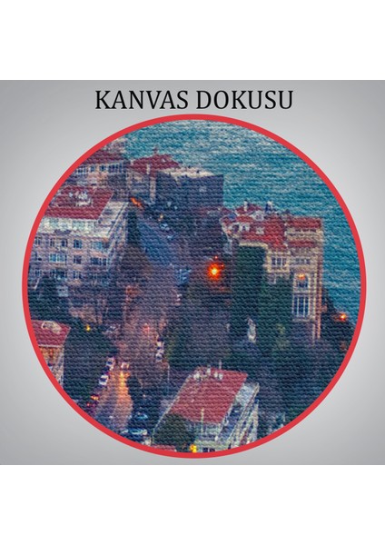 Boğaziçi Kuş Bakışı Dekoratif Kanvas TABLO-5971 indirimleri