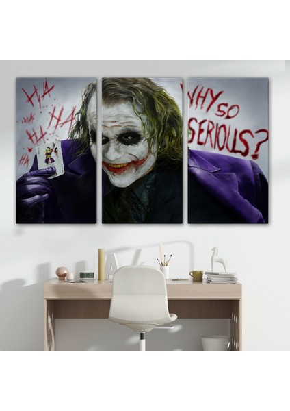 Why So Serious Joker TABLOSU-6618