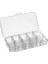 Sepeti 10 Bölmeli Kapaklı Organizer Kutu 132X69X22 mm 5