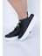 Siyah Rahat Kalıp Bağcıklı Sneaker BOT00010 2