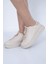 Bej Rahat Kalıp Bağcıklı Sneaker BOT0008 1