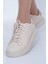 Bej Rahat Kalıp Bağcıklı Sneaker BOT0008 4