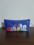 Kpop - BT21 Karakterleri Mavi Desenli Tasarım Kalemlik - Makyaj Çantası - 14 x 21 1