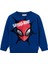 Spiderman Mavi Erkek Çocuk Sweatshirt 13221195 1