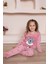 Yeni Sezon Sonbahar/kış Kız Çocuk Koala Desenli Polar Pijama Takımı 4937 2