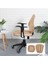 Pu Deri Ofis Koltuğu Kapağı Koltuk Slipcover Yemek Odası Kaki Için Kaymaz (Yurt Dışından) 5