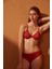 Basic Yüksek Bel Bağlamalı Tarçın Bikini Altı 1