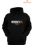 Resident Evil 7 Devil Baskılı 3 Iplik Unisex Siyah Kapüşonlu Sweatshirt 2