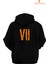 Resident Evil 7 Devil Baskılı 3 Iplik Unisex Siyah Kapüşonlu Sweatshirt 3