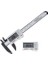 1 Adet Gümüş Veya Mavi LCD Vernier Caliper 0-100MM, Karbon Fiber Plastik Malzeme, Büyük Dijital Ekran, Metrik ve Inç Arasında Tek Anahtar Dönüşüm, Otomatik Kapatma (Yurt Dışından) 1