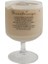 175 ml Kore Şeffaf Kadeh Cam Fincan Yazı Yoğurt Suyu Tatlı Dondurma Bardak Bar Kokteyl Cam Ev Cafe Drinkware | Şeffaf (Yurt Dışından) 5
