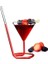 Yaratıcı Vida Spiral Saman Molekülü Kokteyl Cam Bar Parti Üçgen Goblet Martini Champagne Coupes Vaso Şarap Kadehi Takılar | Kokteyl Camı (Yurt Dışından) 1