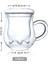 Yaratıcı Süt Kupası Çift Yalıtım Kahve Suyu Kupası Şarap Bira Viski Hediye Drinkware Mutfak Sofra Için 1 Adet | Şeffaf (Yurt Dışından) 5
