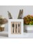Ahşap Eşyalar Tutucu Çatal Mutfak Sofra Takımı Çatal Depolama Sofra Takımı Caddy Spoons Forks Bıçaklar Yemek Çubukları Organizatör | Raflar Ve;tutucular (Yurt Dışından) 4