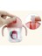 180 ml Çocuk Su Kupası Çocuklar Içme Kupası Sürgülü Kapak Anti Kaçak Fincan Anaokulu Bebek Pp Saman Sippy Bardaklar | Kupalar (Pembe) (Yurt Dışından) 3
