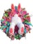 Easter Bunny Kapı Dekorasyonu, Paskalya Bunny Butt Çelenk Ön Kapı Süslemeleri Bahar Açık Kapalı Asılı Çelenk | Çelenkler ve Amp;çelenk (Yurt Dışından) 1