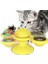 Fırıldak Kedi Oyuncak LED Turntable Dalga Pet Oyuncak Interaktif Whirling Bulmaca Eğitim Kedi Kazıma Gıdıklama Yavru Oyna Oyunu Oyuncaklar | Kedi Oyuncakları (Yurt Dışından) 2