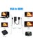 Siyah Taşınabilir USB 1080 P Dönüştürücü VGA Video Kablosu ile Video Laptop | HDMI Kabloları (Yurt Dışından) 4